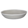 G.E.T - Pottery Market Glazed 48 oz Dove Gray Large Salad Bowl (12 Per Case) - B-310-DVG