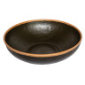 G.E.T - Pottery Market Glazed 4 Qt Brown Large Display Bowl (3 Per Case) - B-320-BR