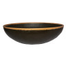 G.E.T - Pottery Market Glazed 10 Qt Brown Large Display Bowl (3 Per Case) - B-350-BR