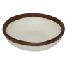 G.E.T - Pottery Market Glazed 2.5 oz Cream Sauce Bowl (48 Per Case) - B-35-CRM
