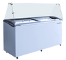 Beverage-Air - 68" Dipping Cabinet w/ Sneeze Guard - BDC-HC-12