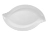 G.E.T - San Michele 20" x 12" White Platter (3 Per Case) - ML-211-W