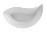 G.E.T - San Michele 20 oz White Pointed Bowl (6 Per Case) - B-798-W