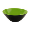 G.E.T - Brasilia 35.2 oz Black/Green Cascading Bowl (6 Per Case) - B-789-G/BK