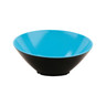 G.E.T - Brasilia 60.8 oz Black/Blue Cascading Bowl (6 Per Case) - B-790-BL/BK