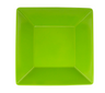 G.E.T - Brasilia 80 oz Black/Green Square Bowl (6 Per Case) - ML-247-G/BK