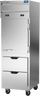 Beverage-Air - 26" Cross Temp Stainless Steel Refrigerator/Freezer w/ 1 Solid Swing Half Door & 2 Drawers - CT12-12HC-1HSD