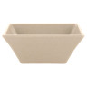 G.E.T - Bamboomel 14 oz Square Bowl (12 Per Case) - BAM-1238