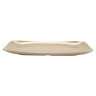 G.E.T - Bamboomel 11.25" x 7" Rectangular Platter (12 Per Case) - BAM-16103