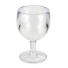 G.E.T - Specialty Drinkware 12 oz SAN Plastic Goblet (24 Per Case) - GOB-12-1-SAN-CL