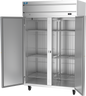 Beverage-Air - 52" Cross Temp Stainless Steel Refrigerator/Freezer w/ 2 Solid Swing Doors - CT2HC-1S