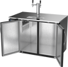Beverage-Air - 48" Black Double Tap Kegerator - DD48HC-B