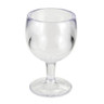 G.E.T - Specialty Drinkware 20 oz SAN Plastic Schooner (12 Per Case) - GOB-20-1-SAN-CL