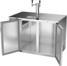 Beverage-Air - 48" Stainless Steel Double Tap Kegerator - DD48HC-S
