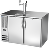 Beverage-Air - 48" Stainless Steel Double Tap Kegerator - DD48HC-S
