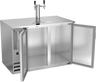 Beverage-Air - 48" Stainless Steel Double Tap Kegerator - DD48HC-S