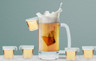 G.E.T - Specialty Drinkware 1.5 oz Plastic Shot Glass W/ Hook (60 Per Case) - PS15-CL