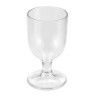 G.E.T - Specialty Drinkware 8 oz SAN Plastic Goblet (24 Per Case) - SW-1413-1-CL