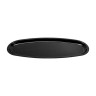 G.E.T - Sonoma 23.25" x 16.75" Black Oval Platter (6 Per Case) - OP-624-BK