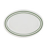 G.E.T - Emerald 9.75" x 7.25" Oval Platter (24 Per Case) - OP-950-EM