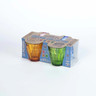 Duralex - 8 OZ Picardie Assorted Colored Glass Tumbler (Set of 4)