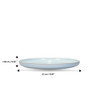 ICM - 8.7" Sea Blue Melamine Club Plate