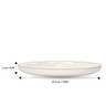 ICM - 8.7" White Melamine Club Plate