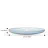 ICM - 10.8" Sea Blue Melamine Club Plate