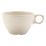 G.E.T - SuperMel 7.5 oz Ironstone Ovid Coffee Cup (48 Per Case) - DC-100-IR