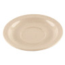 G.E.T - SuperMel 5.75" Ironstone Saucer (48 Per Case) - DC-200-IR