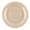 G.E.T - SuperMel 5.75" Ironstone Saucer (48 Per Case) - DC-200-IR