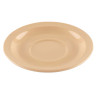 G.E.T - SuperMel 5.75" Tan Saucer (48 Per Case) - DC-200-T