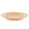 G.E.T - SuperMel 5.75" Tan Saucer (48 Per Case) - DC-200-T