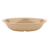 G.E.T - SuperMel 32 oz Sandstone Oval Rimmed Bowl (12 Per Case) - DN-332-S