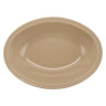 G.E.T - SuperMel 32 oz Sandstone Oval Rimmed Bowl (12 Per Case) - DN-332-S