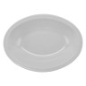 G.E.T - SuperMel 32 oz White Oval Rimmed Bowl (12 Per Case) - DN-332-W