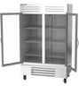 Beverage-Air - 52" Vista Reach-In Freezer w/ 2 Glass Swing Doors - FB49HC-1G