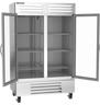 Beverage-Air - 52" Vista Reach-In Freezer w/ 2 Glass Swing Doors - FB49HC-1G