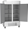 Beverage-Air - 52" Vista Reach-In Freezer w/ 2 Solid Swing Doors - FB49HC-1S