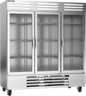 Beverage-Air - 75" Vista Reach-In Freezer w/ 3 Glass Swing Doors - FB72HC-1G