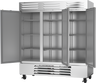 Beverage-Air - 75" Vista Reach-In Freezer w/ 3 Solid Swing Doors - FB72HC-1S