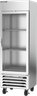 Beverage-Air - 27" Horizon Reach-In Shallow Depth Freezer w/ 1 Glass Swing Door - HBF19HC-1-G