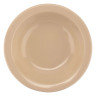 G.E.T - SuperMel 3.5 oz Tan Rim Bowl (48 Per Case) - DN-335-T