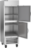 Beverage-Air - 27" Horizon Reach-In Freezer w/ 2 Solid Swing Half Doors - HBF23HC-1-HS