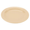 G.E.T - SuperMel 5.5" Tan Round Plate (48 Per Case) - DP-505-T