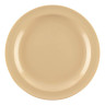 G.E.T - SuperMel 7.25" Tan Round Plate (24 Per Case) - DP-507-T
