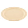 G.E.T - SuperMel 9" Tan Round Plate (24 Per Case) - DP-509-T