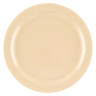 G.E.T - SuperMel 9" Tan Round Plate (24 Per Case) - DP-509-T