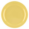 G.E.T - SuperMel 9" Yellow Round Plate (24 Per Case) - DP-509-Y