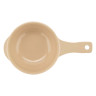 G.E.T - SuperMel 10 oz Tan Bowl W/ Handle (12 Per Case) - HSB-110-T